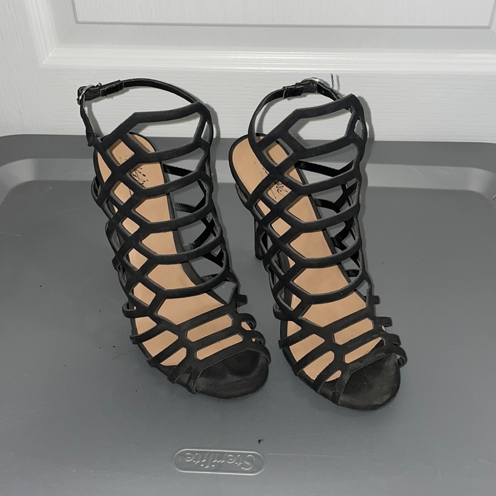 Black heels